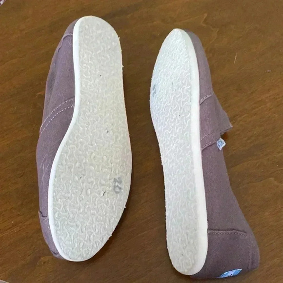 Toms slip on flat canvas shoes - Picture 9 of 9
